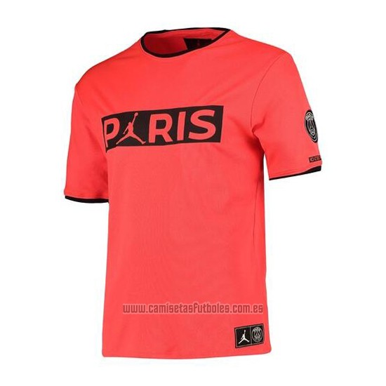 Camiseta de Entrenamiento Paris Saint-Germain x Jordan BCFC 2019-2020 Rojo